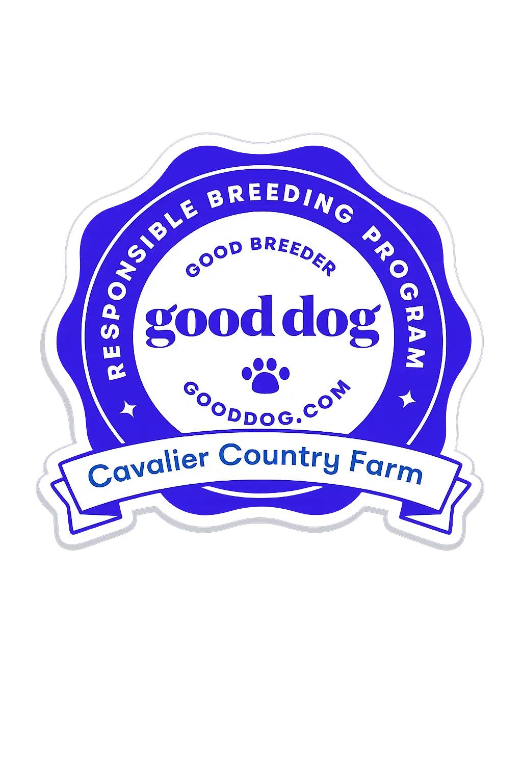 Cavalier Country Farm Good Dog Certified Breeder